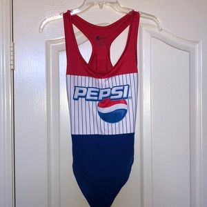 Pepsi One Piece Bathing Suit BNWT